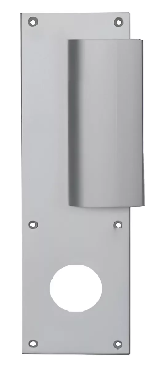 Poignée de tirage sur plaque EUROWALE à trou