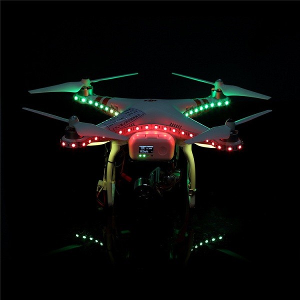 Ruban Flexible Lumière LED Clignotant à Couleurs Variables pour DJI Phantom 1 2 3