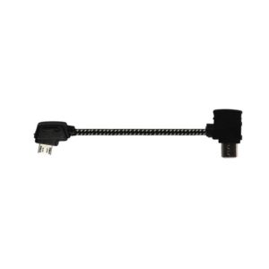 Câble Data Télécommande Souple en Nylon pour DJI Mavic Pro/Platinum & Air & Mini & 2 Pro/Zoom – ANDROID REVERSE MICRO USB 9.3CM