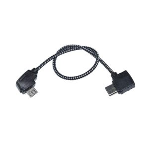 Câble Data Télécommande Souple en Nylon pour DJI Mavic Pro/Platinum & Air & Mini & 2 Pro/Zoom – TYPE-C 20.7CM