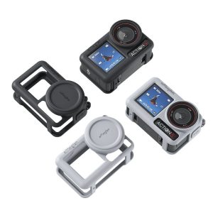 Coque de Protection en Silicone avec Protège-Objectif pour DJI Osmo Action 5 Pro