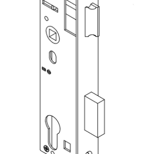 Serrure 1 point SCHUCO 211815