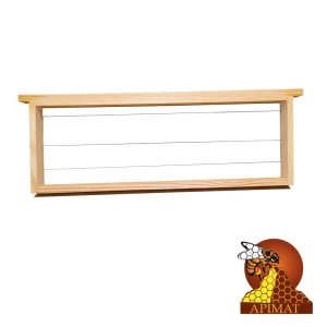 Cadres Dadant hausse filé horizontal en Inox
