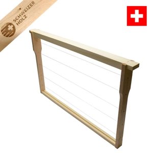 Cadres Dadant corps filé horizontal en Inox – Hoffmann
