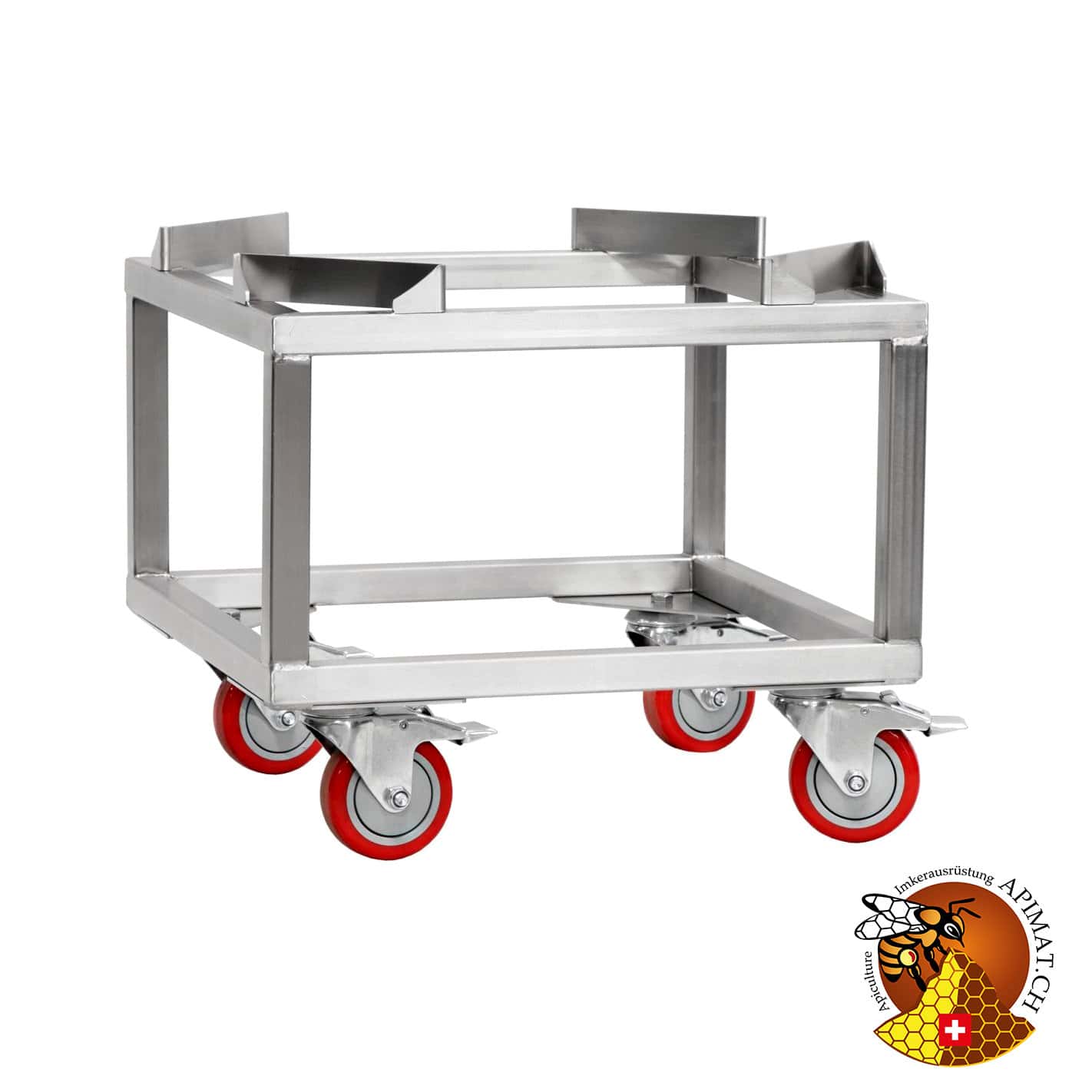 Chariot en acier inoxydable dédié au mélangeur pour un miel crémeux – Image 2