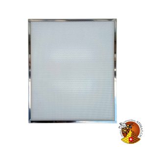 Grille galvanisée pour fond Dadant 10 avec encadrement  38 x 45,5 cm
