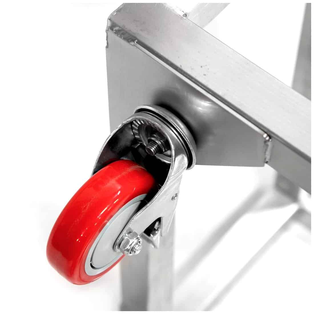 Chariot en acier inoxydable dédié au mélangeur pour un miel crémeux – Image 5
